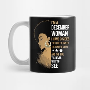 I'm A Strong Melanin December Woman Mug